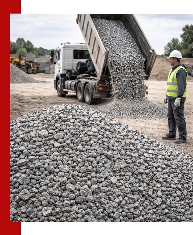 Доставка и продажа гранитного щебня фракции 5-20 в калуге