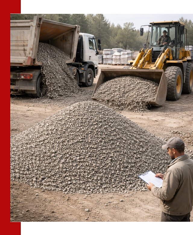 Гравийный щебень фракция 5–10 с доставкой в калуге