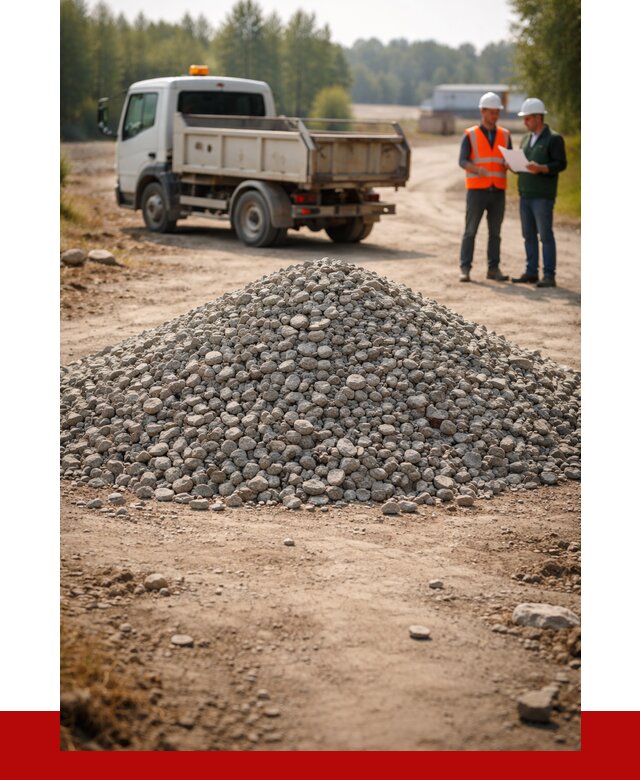 Гравийный щебень фракция 20-40 в калуге от 1214 р. | ПРОНЕРУДКлг