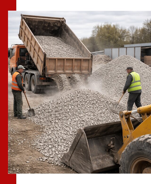Доломитовый щебень фракции 5-20 с доставкой в калуге