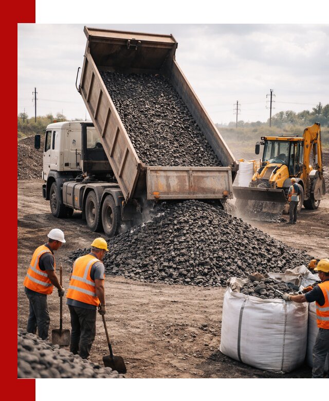 Шлаковый щебень фракция 40-70 с доставкой в калуге