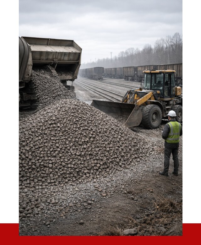 Купить железнодорожный щебень в калуге от 2832 р. | ПРОНЕРУДКлг