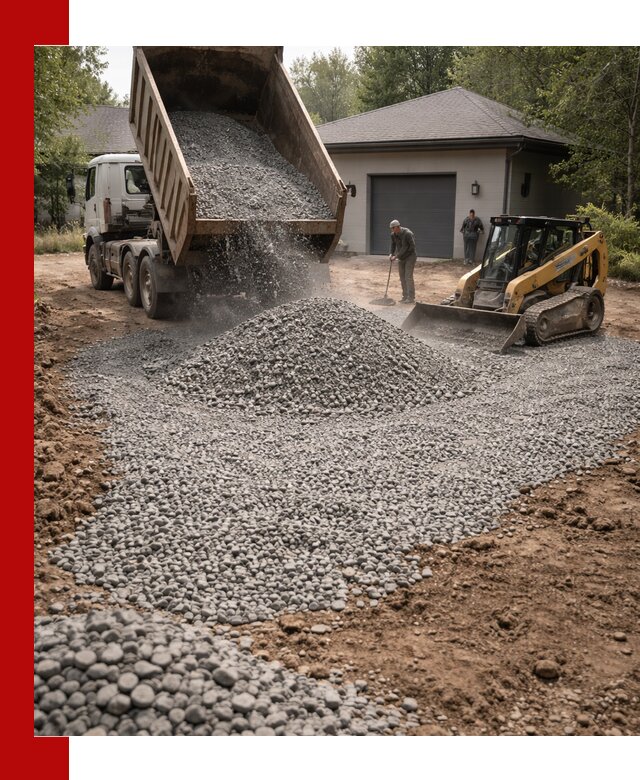 Щебень для парковки в калуге: доставка и укладка качественного материала