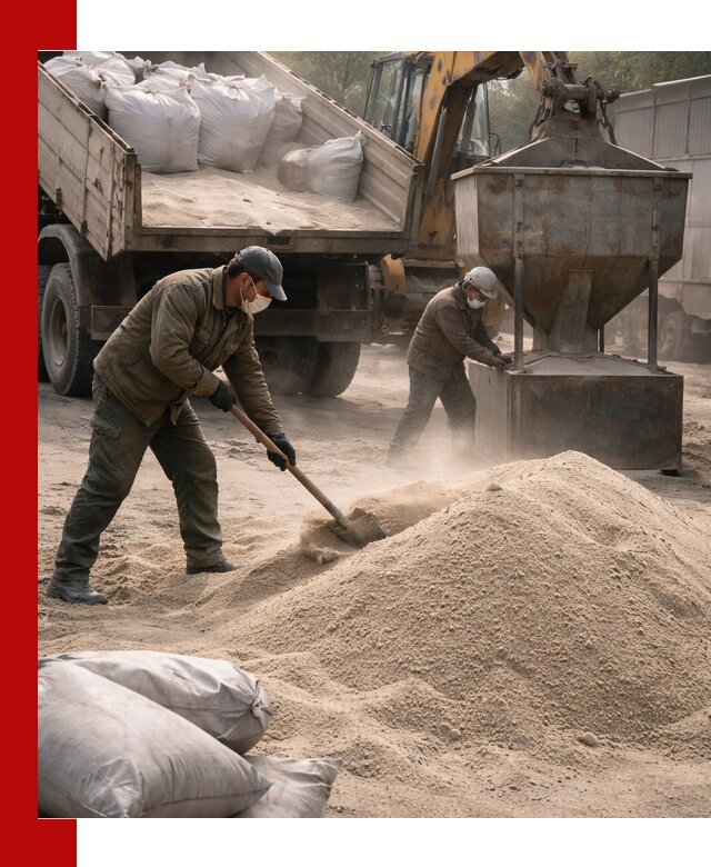 Кварцевый песок для пескоструя в калуге — доставка и качество