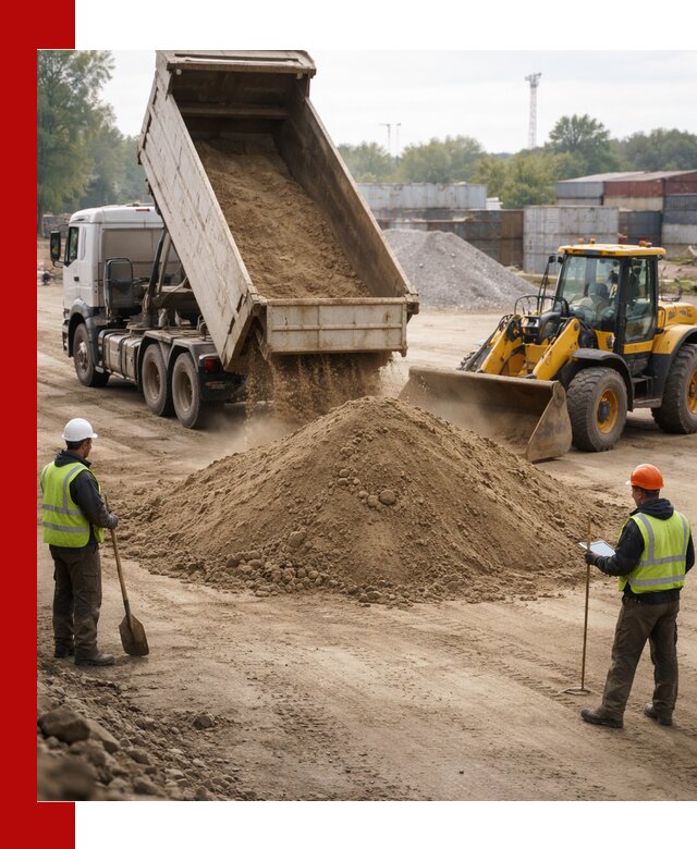 Доставка и продажа пескогрунта оптом и в розницу в калуге