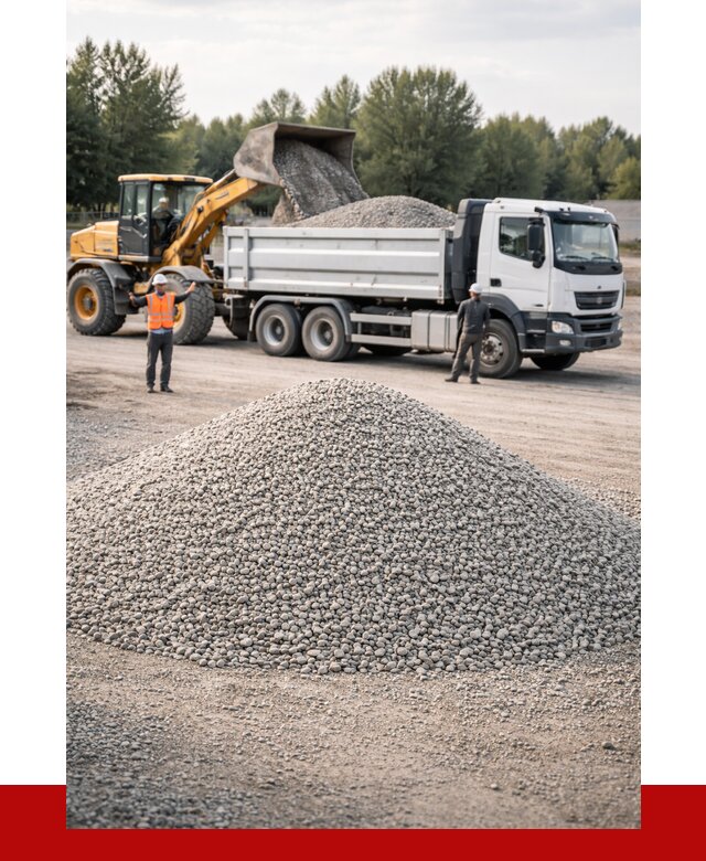Купить мытый гравий в калуге от 3540 р, доставка ПРОНЕРУДКлг