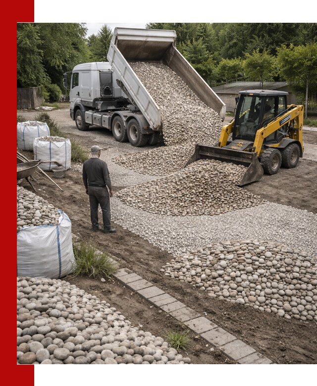 Доставка морской гальки оптом и в розницу в калуге