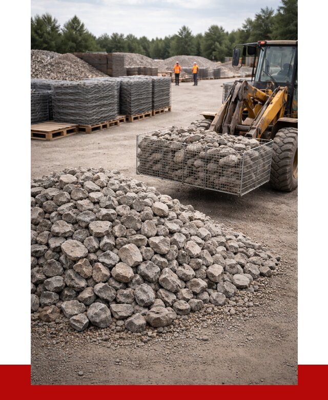 Камень для габионов фракция 70-150 в калуге от 4248 р. | ПРОНЕРУДКлг