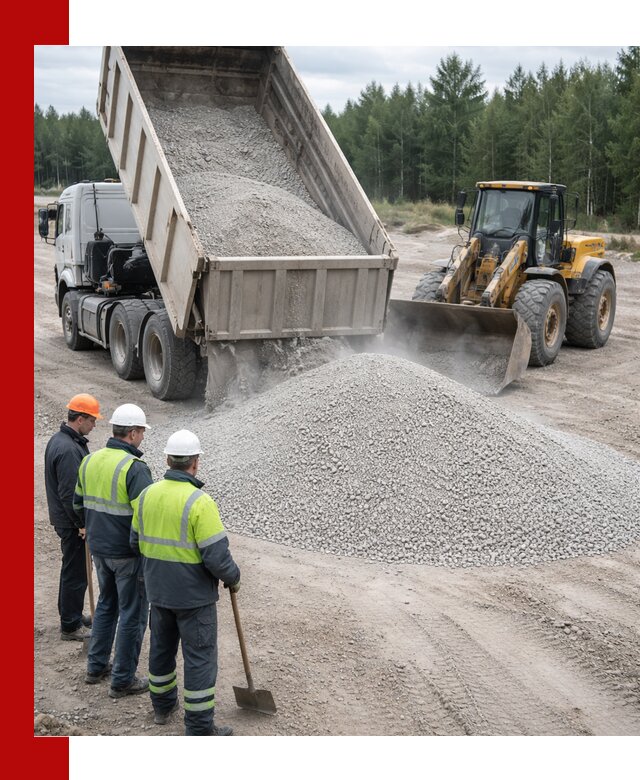 Известняковый отсев 0-5 доставка в калуге быстро и выгодно