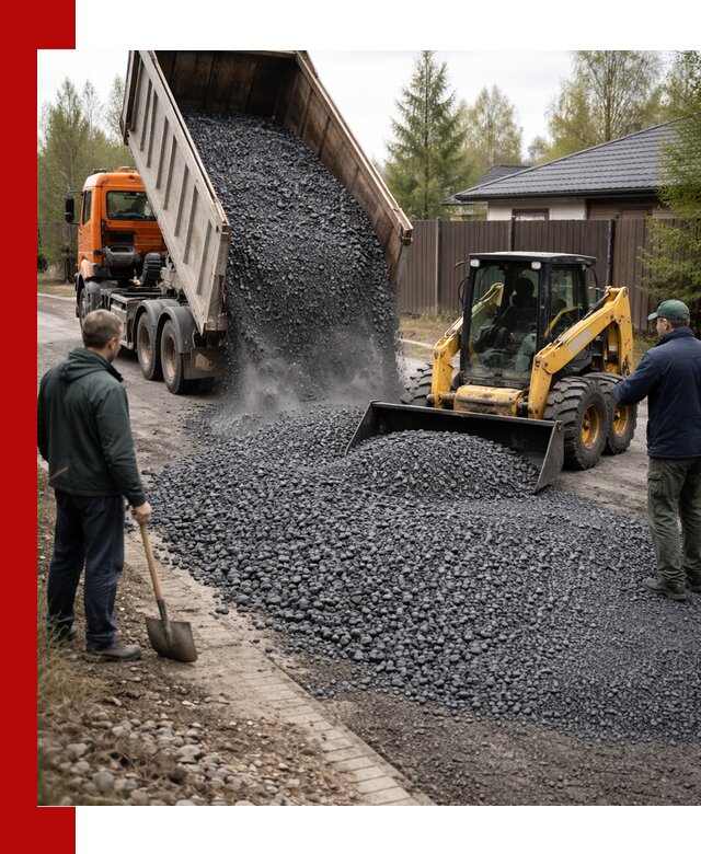 Крошка габбро с доставкой в калуге для строительных работ