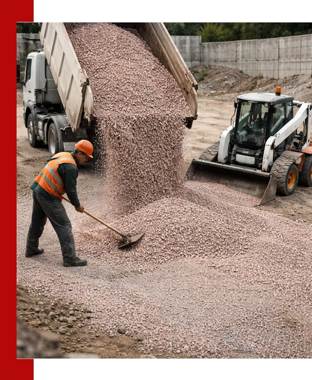 Крошка розовый гранит с доставкой в калуге от производителя