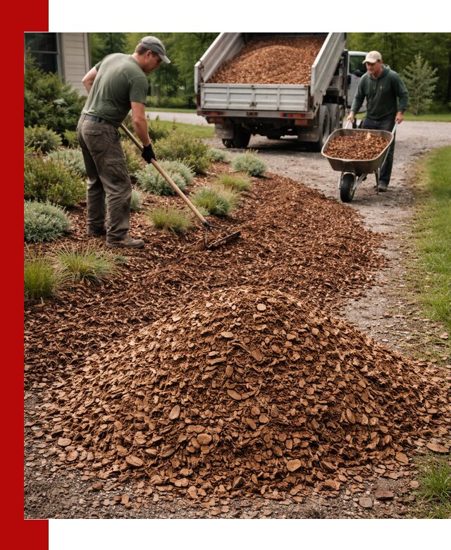Крошка для мульчирования с доставкой в калуге