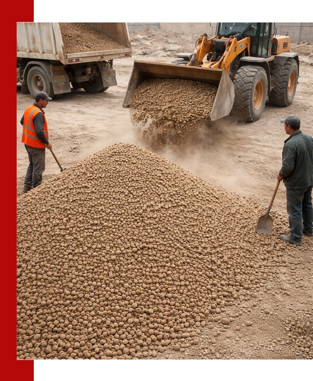 Керамзит фракция 10-20 с доставкой в калуге