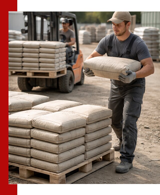 Доставка цемента в мешках оптом и в розницу в калуге