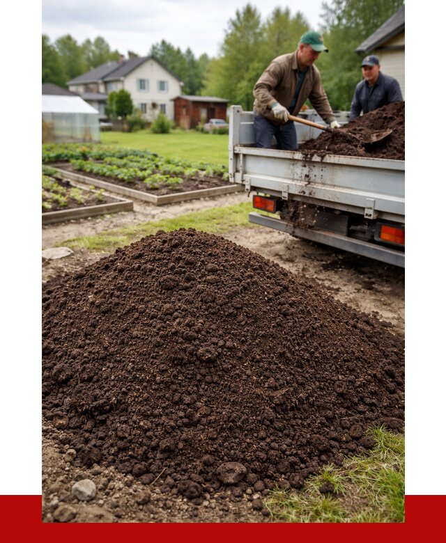 Плодородный грунт в калуге с доставкой от 4248 р. | ПРОНЕРУДКлг