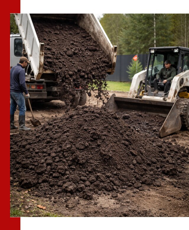 Плодородный грунт с доставкой в калуге для садов и огородов