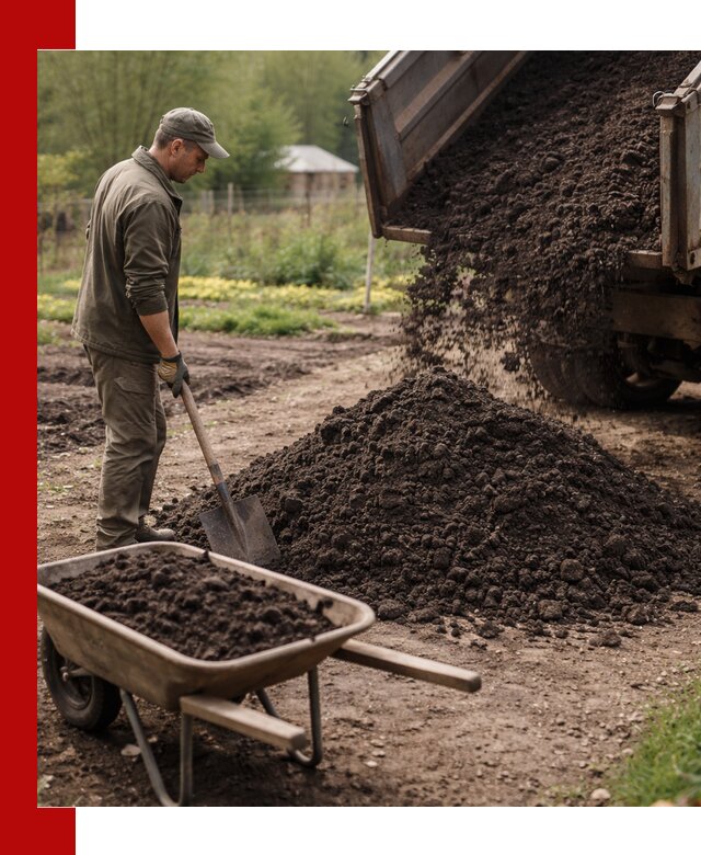 Доставка качественной земли для огорода в калуге