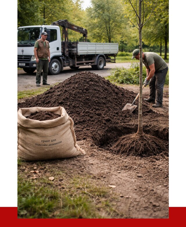 Грунт для посадки деревьев в калуге от 1214 р. | ПРОНЕРУДКлг