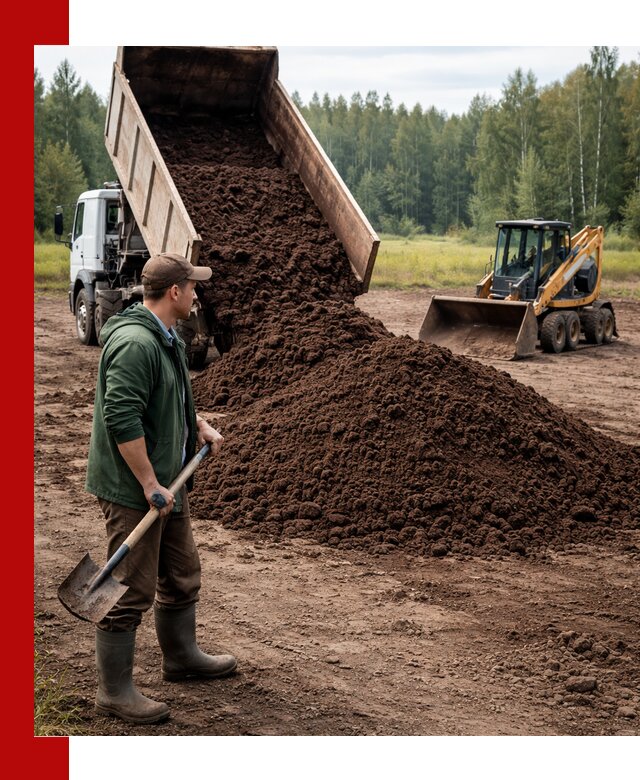 Купить верховой торф с доставкой в калуге для садоводства и растений