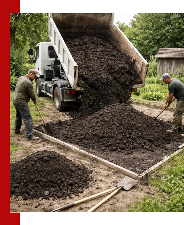 Купить чистый чернозем для огорода с доставкой в калуге