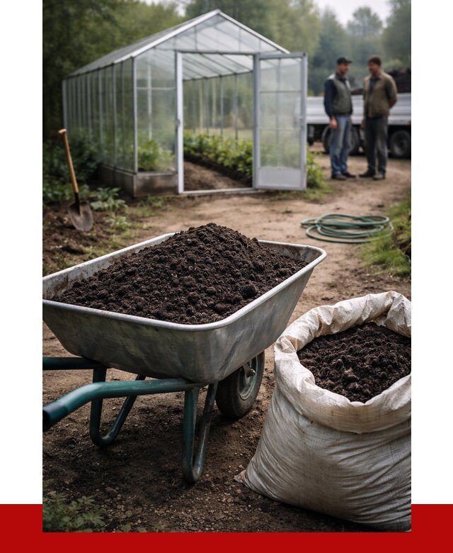 Чернозем для теплицы в калуге с доставкой от 1517 р. | ПРОНЕРУДКлг