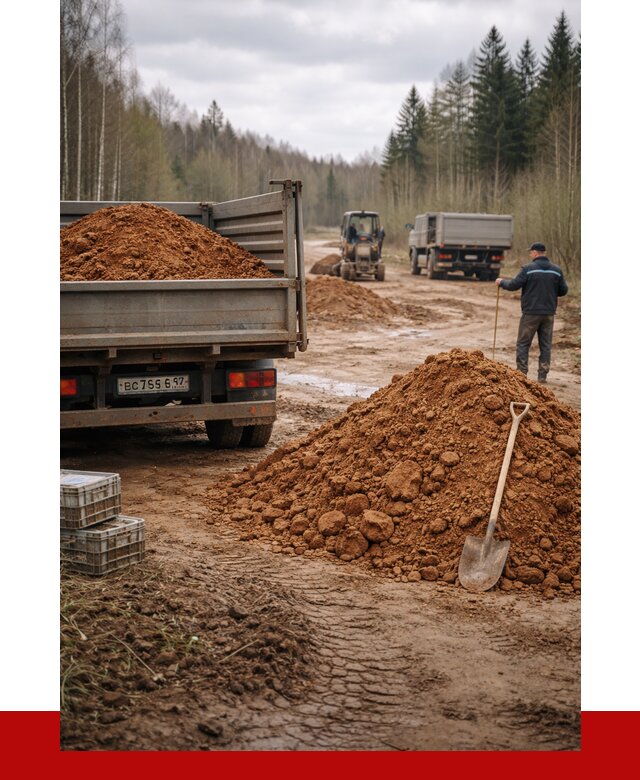 Глина и суглинки в калуге от 4551 р. за куб | ПРОНЕРУДКлг