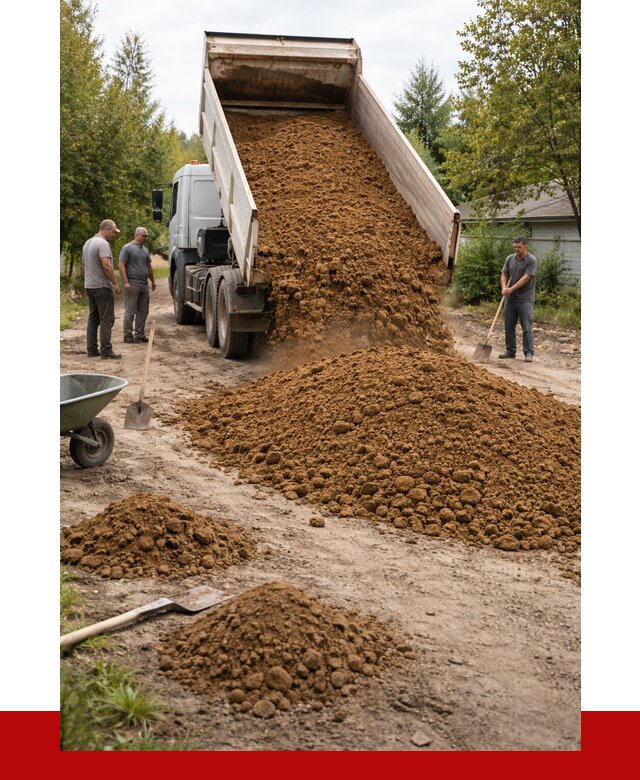 Купить суглинок с доставкой в калуге от 2529 р. за куб | ПРОНЕРУДКлг