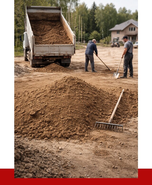 Суглинок для планировки в калуге с доставкой от 4248 р. | ПРОНЕРУДКлг