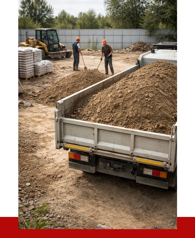 Супесь с доставкой в калуге от 2478 р. за куб | ПРОНЕРУДКлг