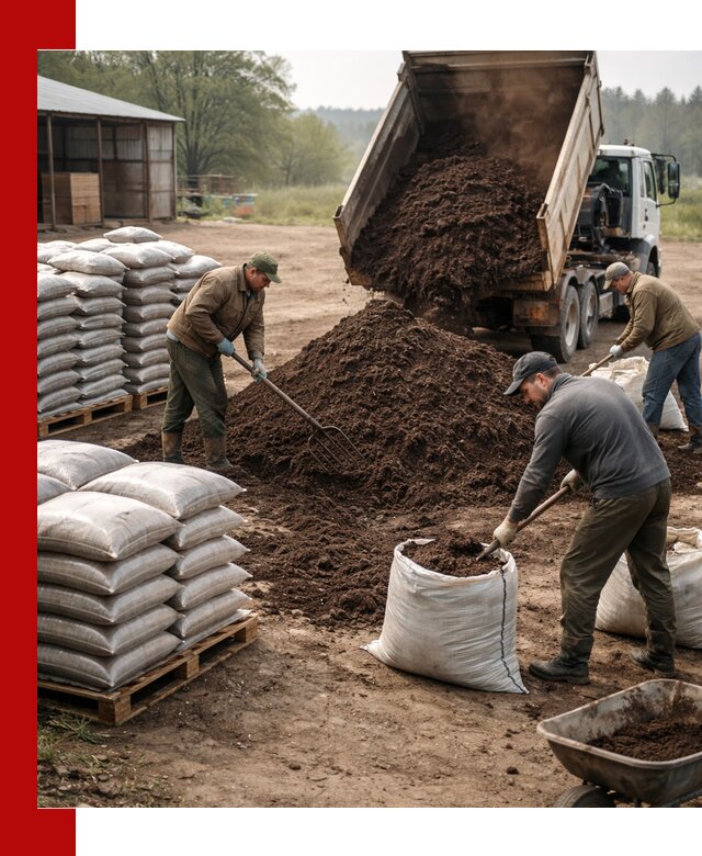 Доставка компоста оптом и в розницу в калуге