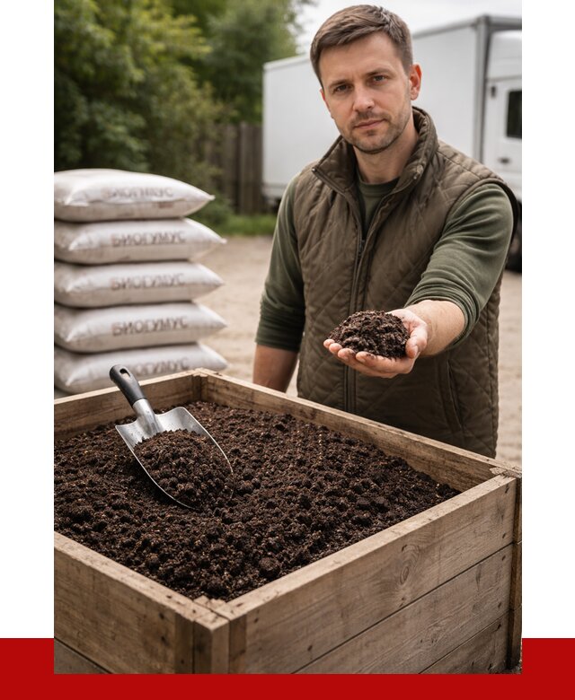 Купить биогумус в калуге с доставкой от 8597 р. за куб | ПРОНЕРУДКлг