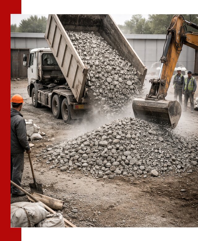Доставка дробленого бетона в калуге оптом и в розницу