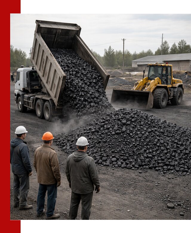 Доставка угля антрацита в калуге с самосвалами и погрузкой