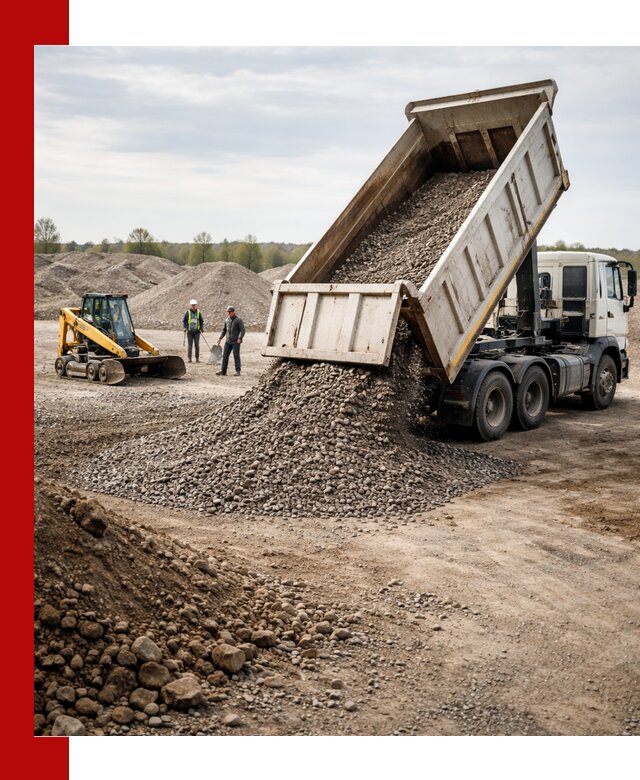 Доставка самосвалом 25 м³ в калуге быстро и надежно