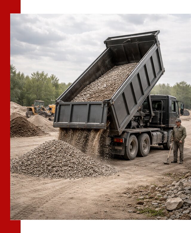 Доставка самосвалом 30 м3 по выгодным ценам в калуге