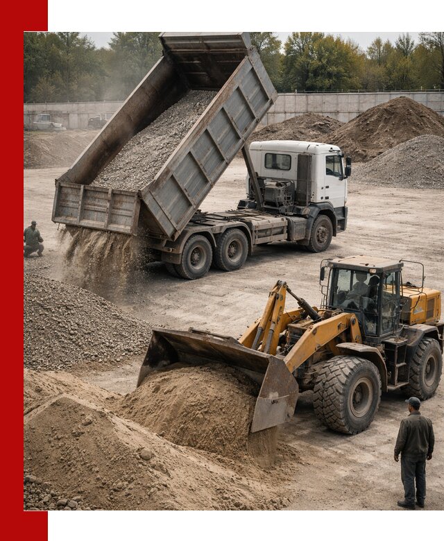 Перевозка сыпучих грузов самосвалами и бортовыми в калуге