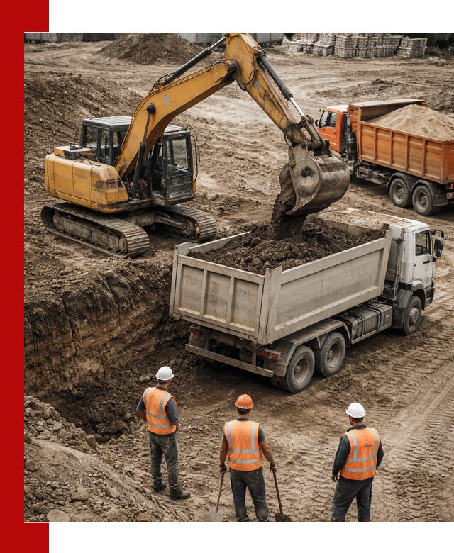 Разработка грунта для строительства и благоустройства в калуге