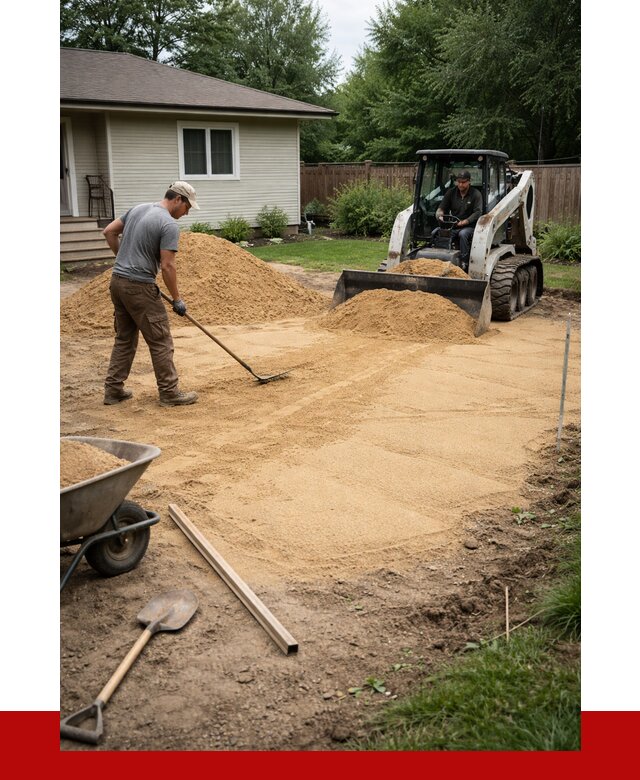 Отсыпка участка песком в калуге, от 2529 р., ПРОНЕРУДКлг